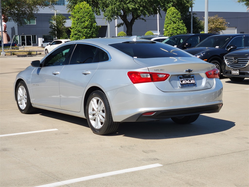 2018 Chevrolet Malibu LT Silver at Durrett Motor Company