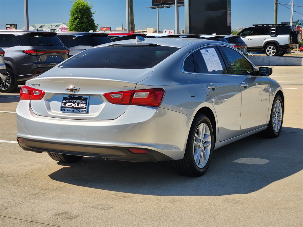 2018 Chevrolet Malibu LT Silver at Durrett Motor Company