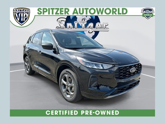 Black Metallic 2024 Ford Escape SUV / Crossover All-Wheel Drive 8-Speed Automatic