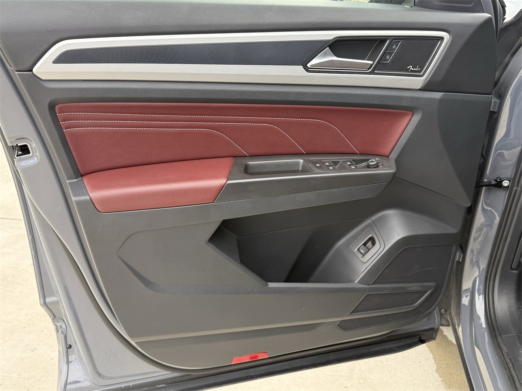 2022 Volkswagen Atlas Cross Sport 3.6L V6 SEL Premium R-Line Gray at DeMontrond Auto Country