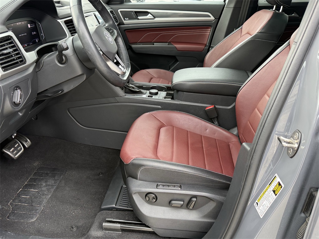 2022 Volkswagen Atlas Cross Sport 3.6L V6 SEL Premium R-Line Gray at DeMontrond Auto Country