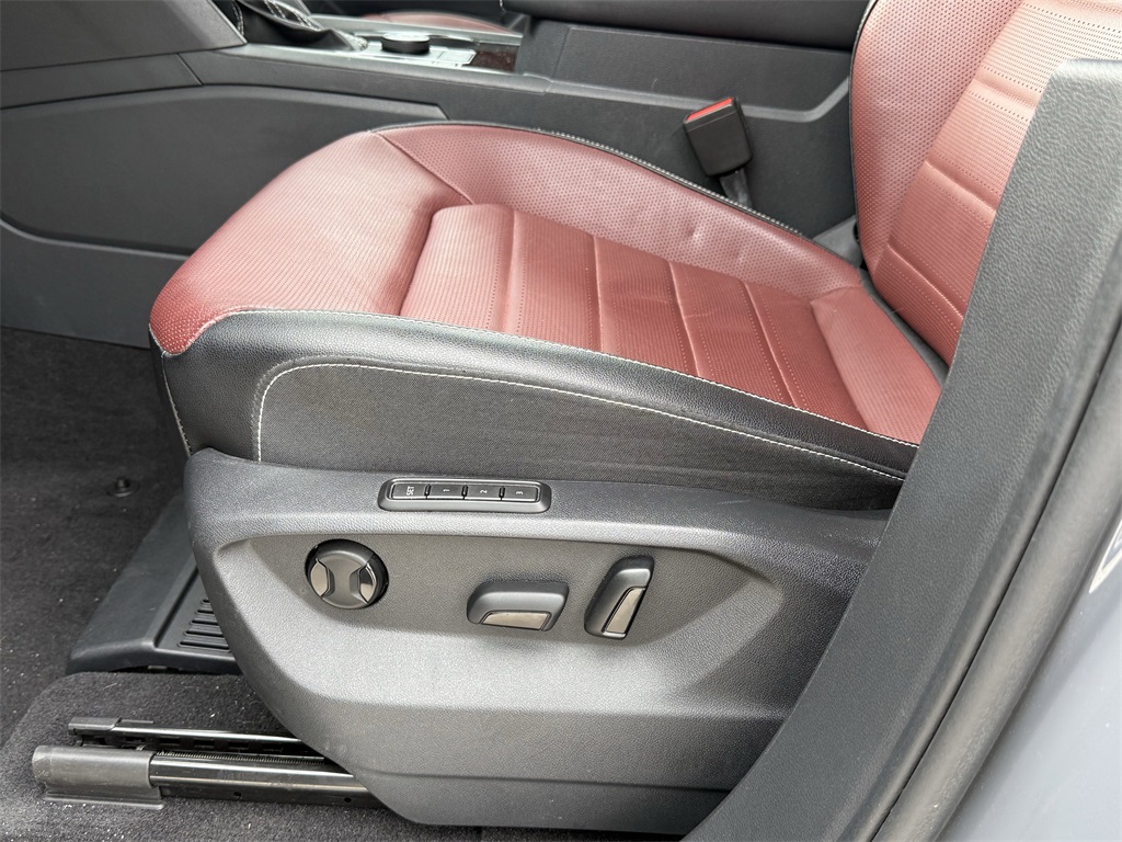 2022 Volkswagen Atlas Cross Sport 3.6L V6 SEL Premium R-Line Gray at DeMontrond Auto Country