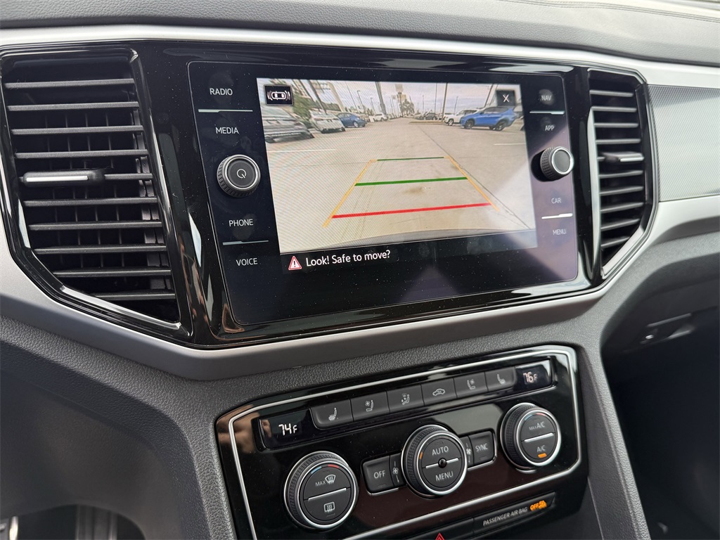 2022 Volkswagen Atlas Cross Sport 3.6L V6 SEL Premium R-Line Gray at DeMontrond Auto Country