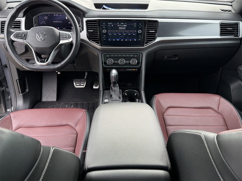 2022 Volkswagen Atlas Cross Sport 3.6L V6 SEL Premium R-Line Gray at DeMontrond Auto Country