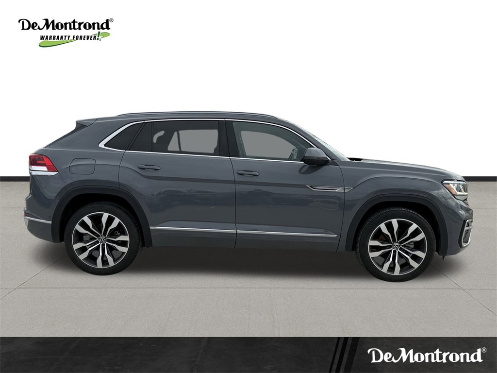 2022 Volkswagen Atlas Cross Sport 3.6L V6 SEL Premium R-Line Gray at DeMontrond Auto Country
