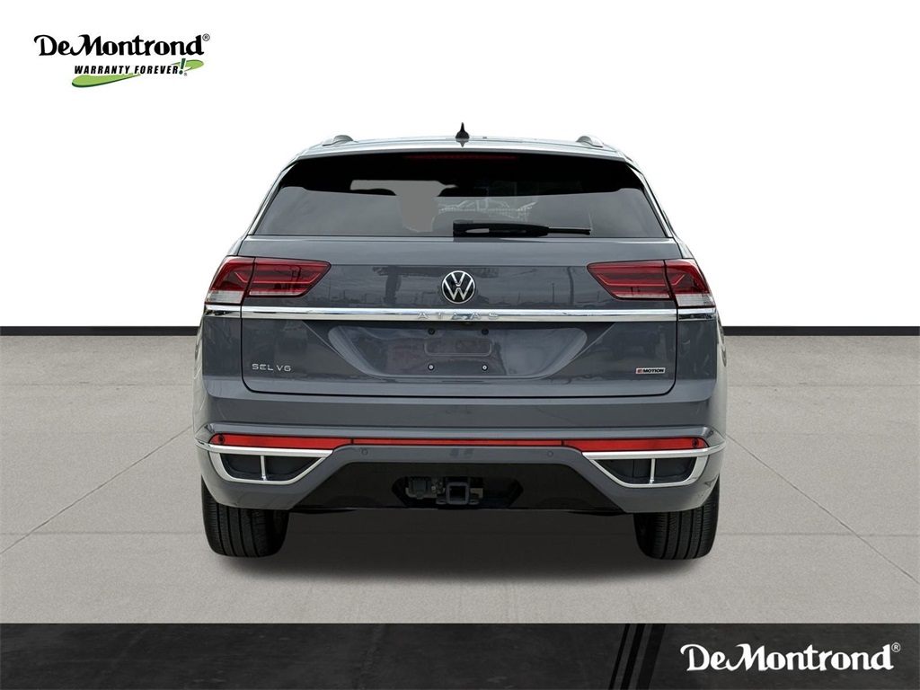 2022 Volkswagen Atlas Cross Sport 3.6L V6 SEL Premium R-Line Gray at DeMontrond Auto Country