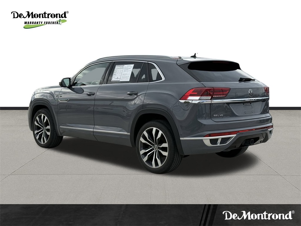 2022 Volkswagen Atlas Cross Sport 3.6L V6 SEL Premium R-Line Gray at DeMontrond Auto Country