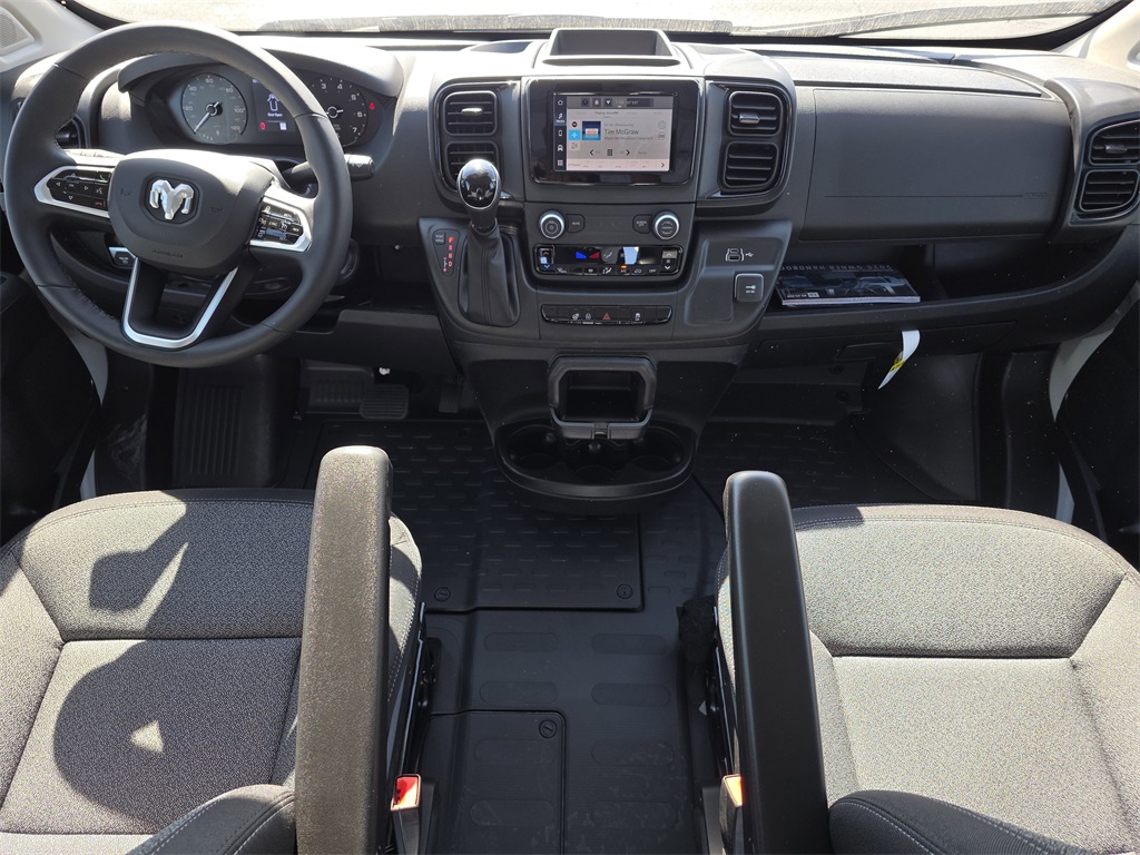 2026 Ram ProMaster 3500 Super High Roof White at Bayshore Chrysler Jeep Dodge Ram