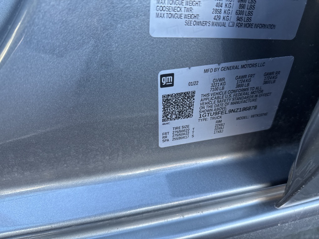 2022 GMC Sierra 1500 Limited