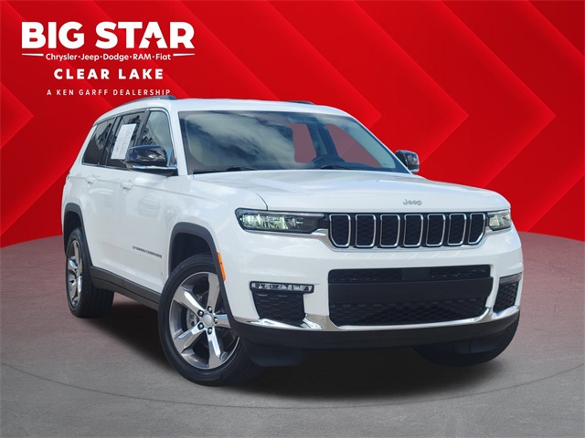 2022 Jeep Grand Cherokee L Limited White at DeMontrond Auto Country