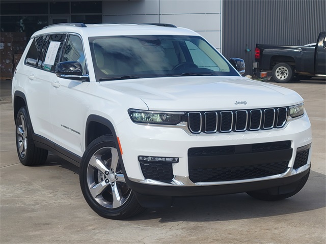 2022 Jeep Grand Cherokee L Limited White at DeMontrond Auto Country