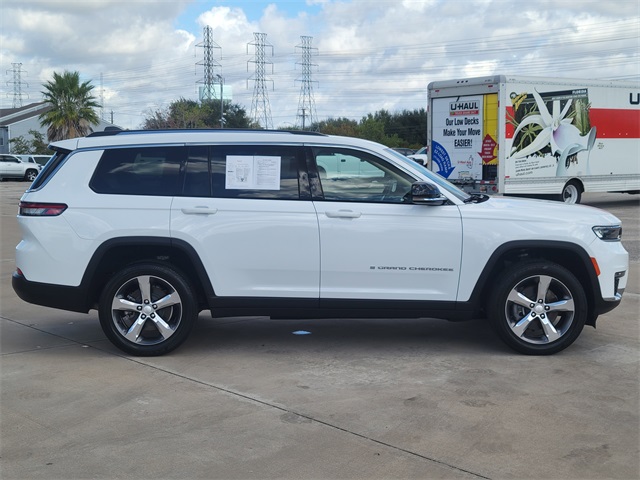 2022 Jeep Grand Cherokee L Limited White at DeMontrond Auto Country