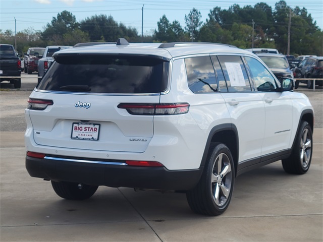 2022 Jeep Grand Cherokee L Limited White at DeMontrond Auto Country