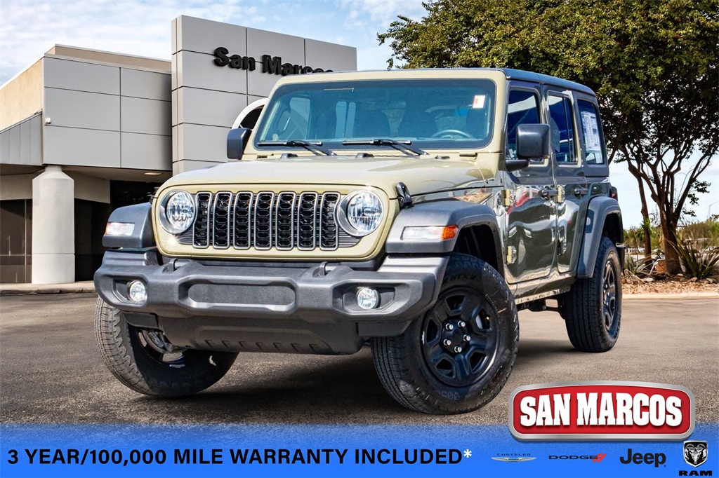 New Car 2025 Jeep Wrangler  Sport For Sale Under $50,000 In San Marcos, Texas