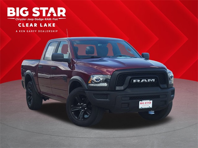 2024 Ram 1500 Classic Warlock Red at Wharton Chevrolet GMC