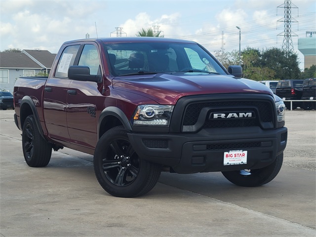 2024 Ram 1500 Classic Warlock Red at Wharton Chevrolet GMC