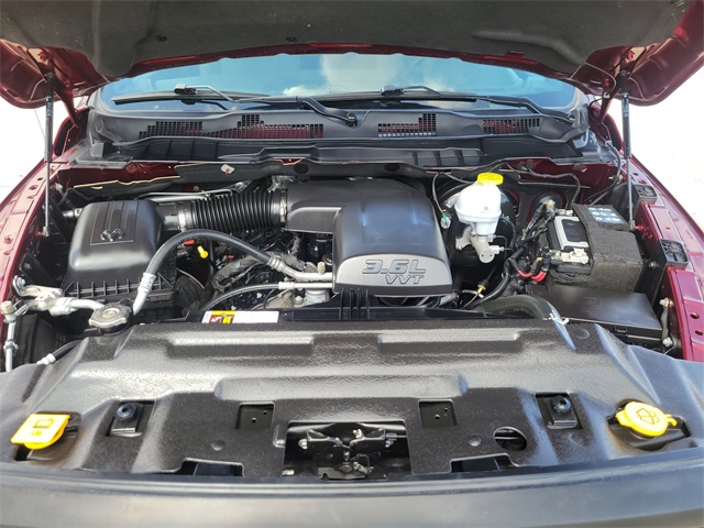 2024 Ram 1500 Classic Warlock Red at Wharton Chevrolet GMC