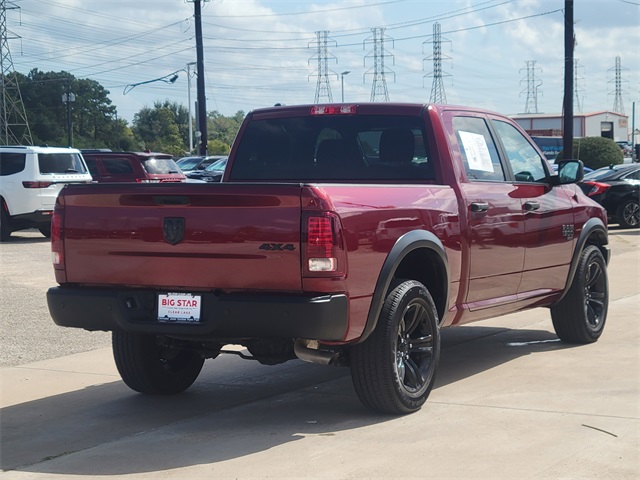 2024 Ram 1500 Classic Warlock Red at Wharton Chevrolet GMC