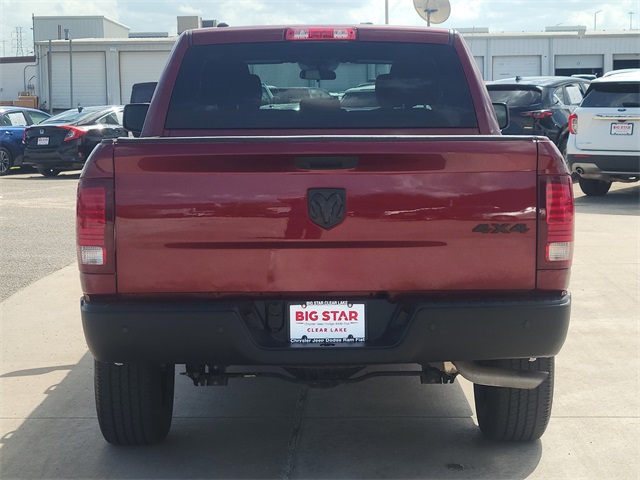 2024 Ram 1500 Classic Warlock Red at Wharton Chevrolet GMC