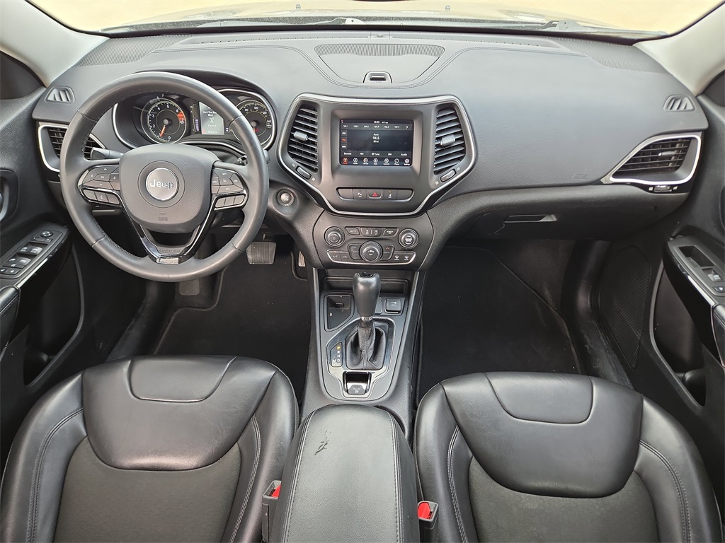 2021 Jeep Cherokee Altitude Black at AutoSavvy Houston Southwest