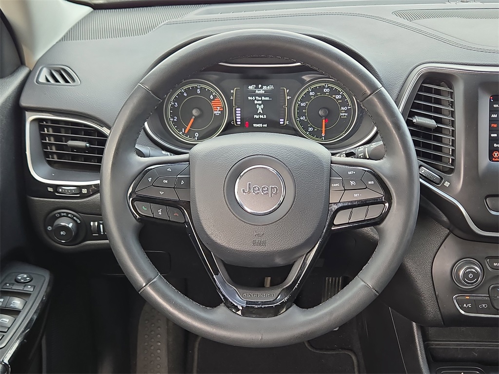 2021 Jeep Cherokee Altitude Black at AutoSavvy Houston Southwest