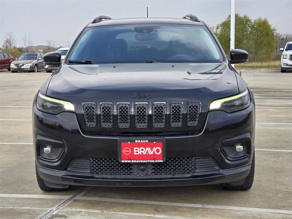 2021 Jeep Cherokee Altitude Black at AutoSavvy Houston Southwest
