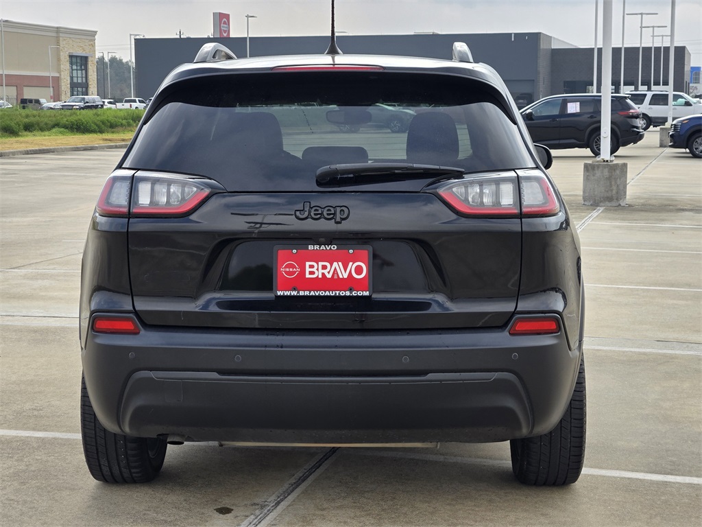 2021 Jeep Cherokee Altitude Black at AutoSavvy Houston Southwest
