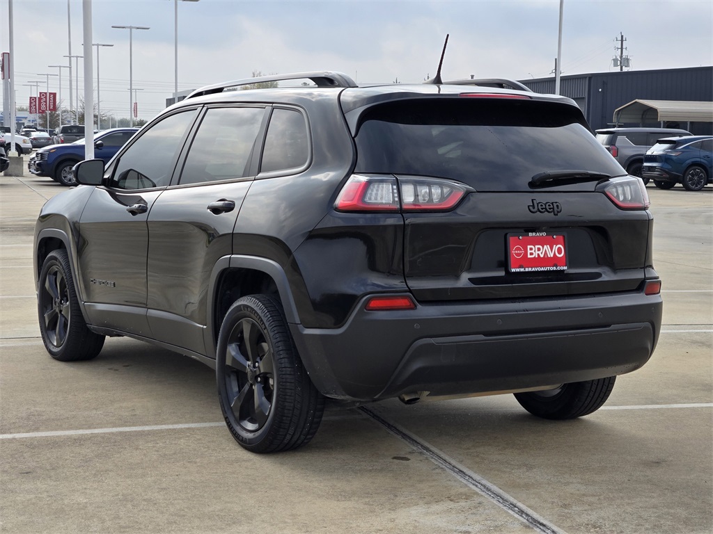 2021 Jeep Cherokee Altitude Black at AutoSavvy Houston Southwest