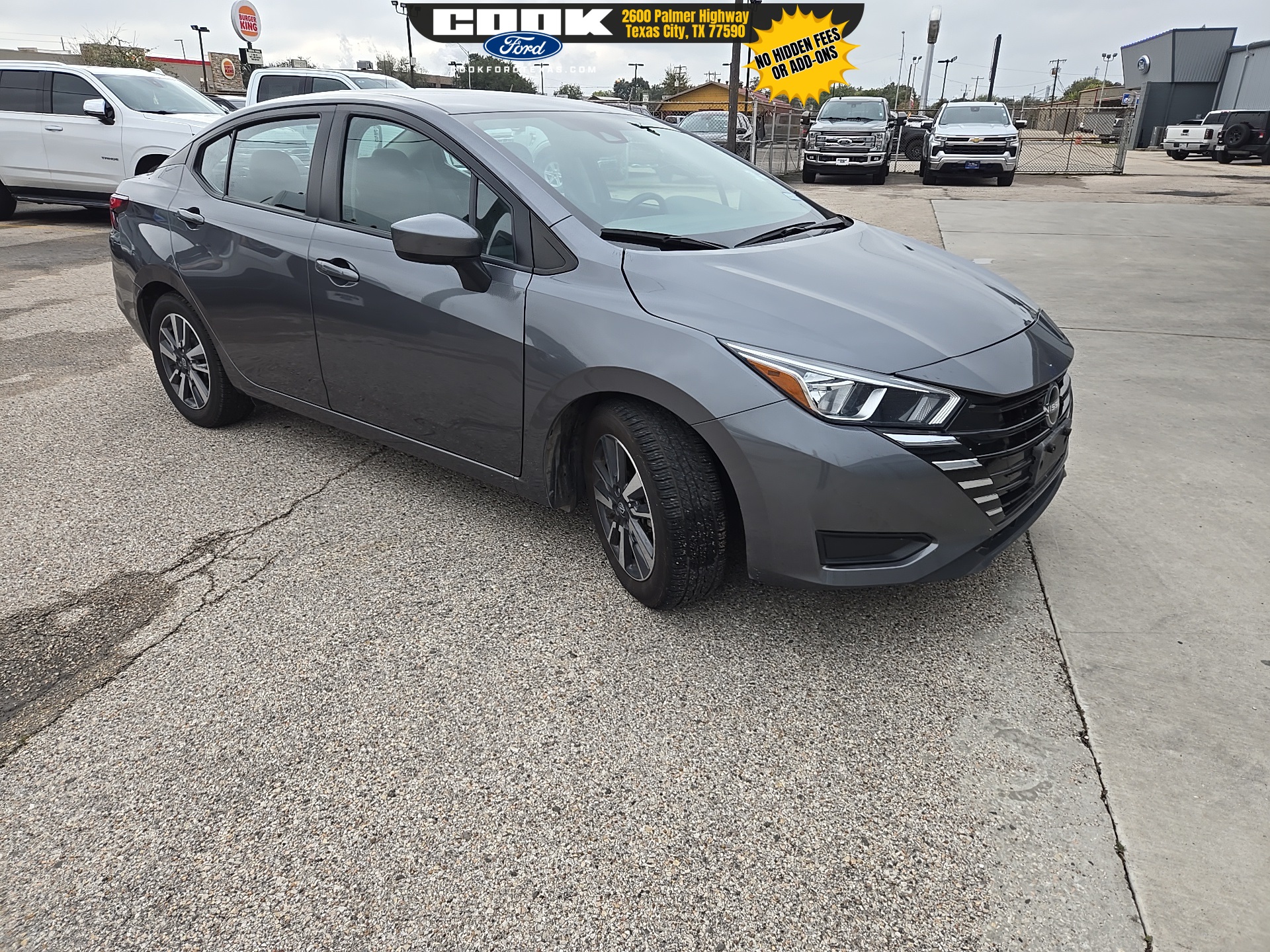 2023 Nissan Versa 1.6 SV Gray at Cook Ford