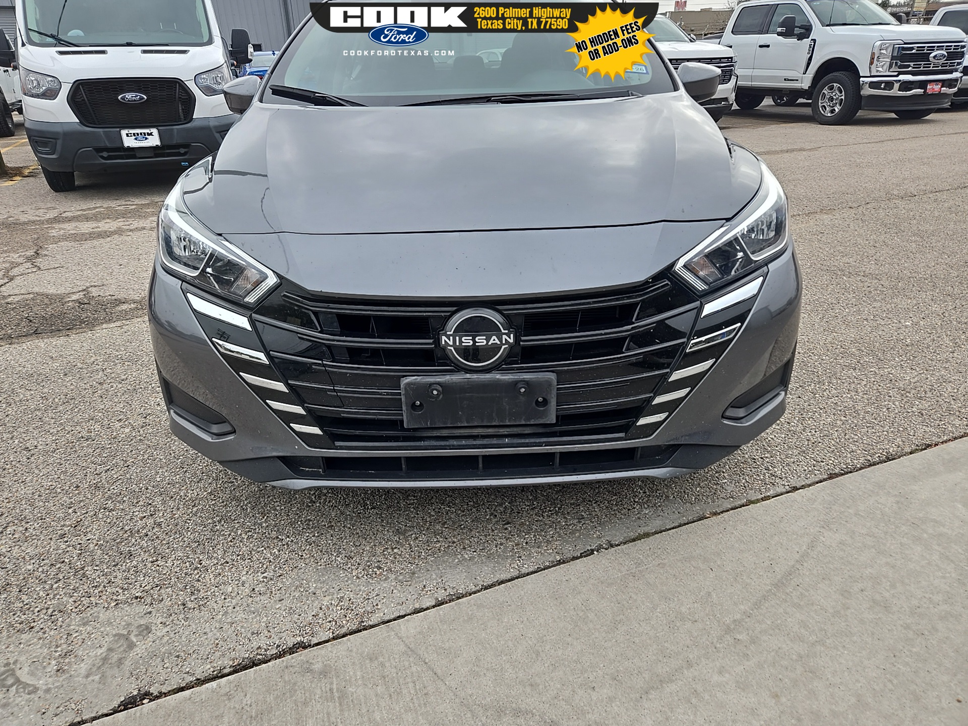 2023 Nissan Versa 1.6 SV Gray at Cook Ford