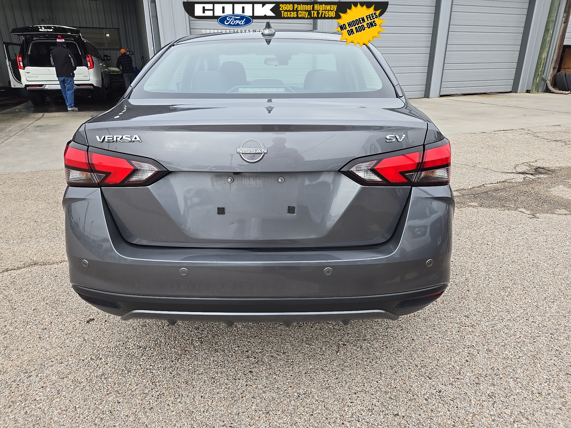 2023 Nissan Versa 1.6 SV Gray at Cook Ford