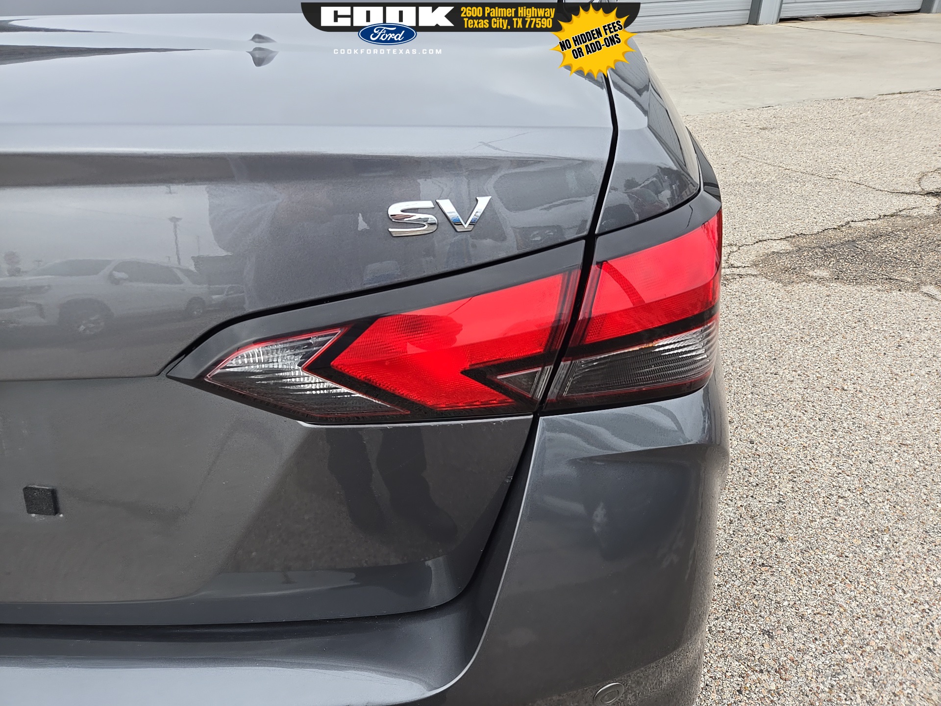 2023 Nissan Versa 1.6 SV Gray at Cook Ford