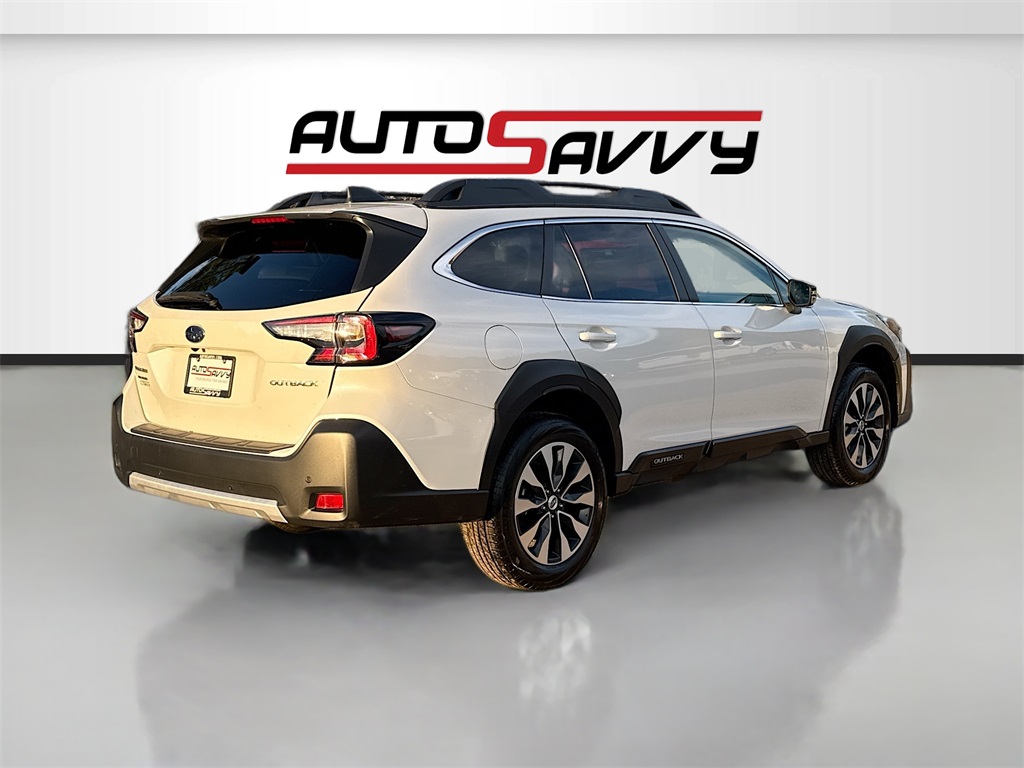 2025 Subaru Outback Limited White at Classic Elite Chevrolet Sugar Land