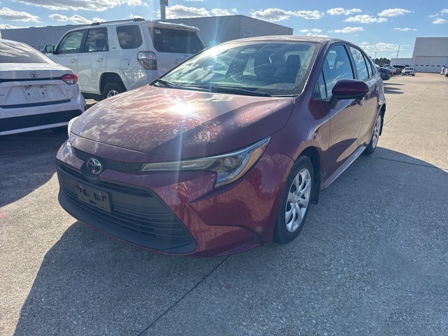 2024 Toyota Corolla LE Red at Don McGill Toyota