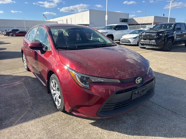 2024 Toyota Corolla LE Red at Don McGill Toyota