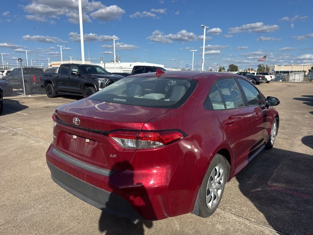 2024 Toyota Corolla LE Red at Don McGill Toyota