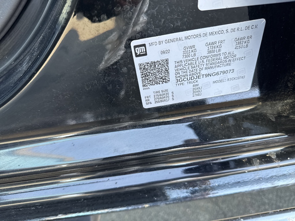 2022 Chevrolet Silverado 1500