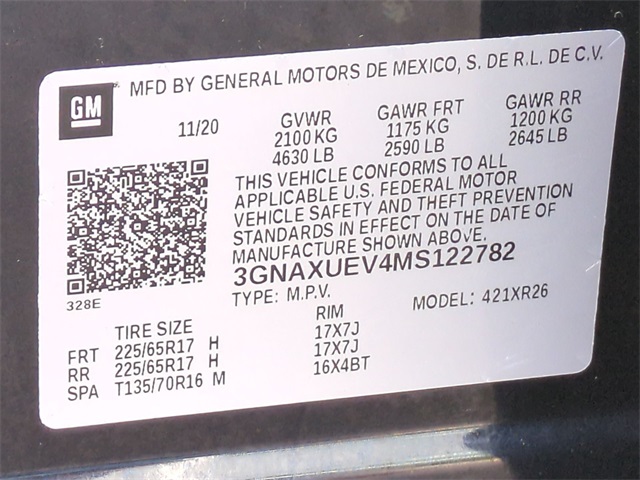 2021 Chevrolet Equinox LT for sale at PATRIOT CHEVROLET OF LIMERICK