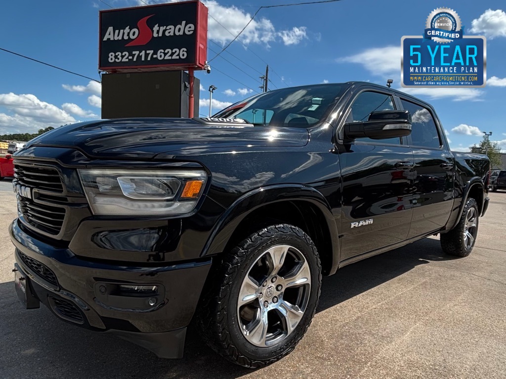2019 Ram 1500 Laramie Black at Classic Chevrolet Galveston