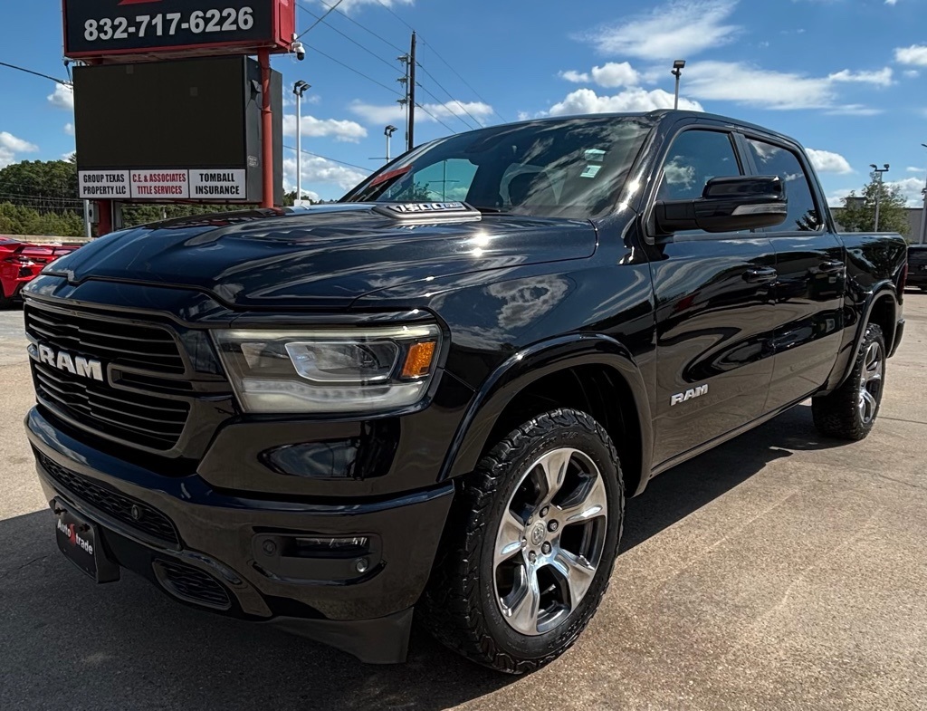 2019 Ram 1500 Laramie Black at Classic Chevrolet Galveston