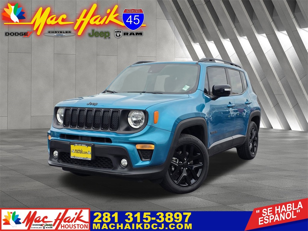 2022 Jeep Renegade Altitude Teal at Baytown Hyundai