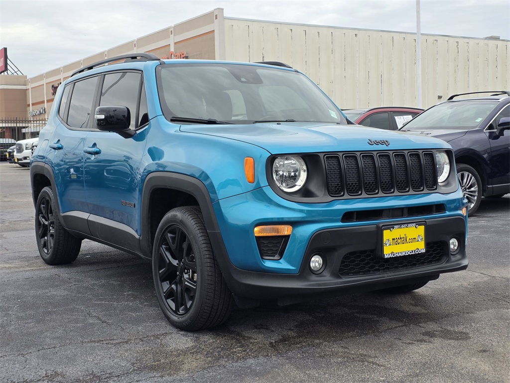 2022 Jeep Renegade Altitude Teal at Baytown Hyundai
