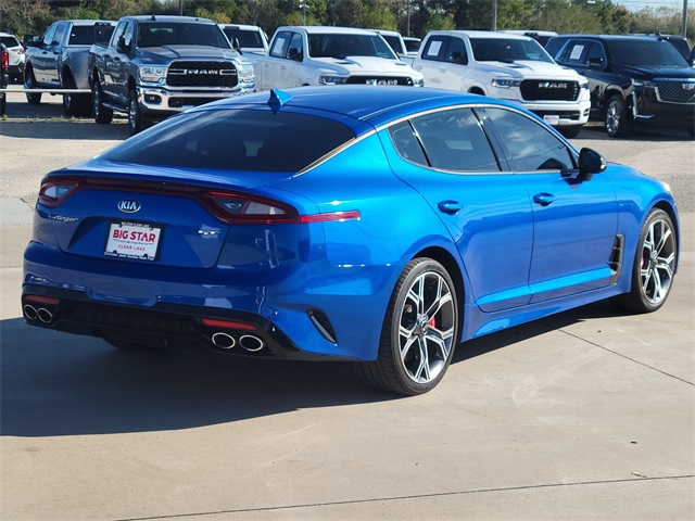 2019 Kia Stinger GT Blue at Shottenkirk Kia Fort Bend