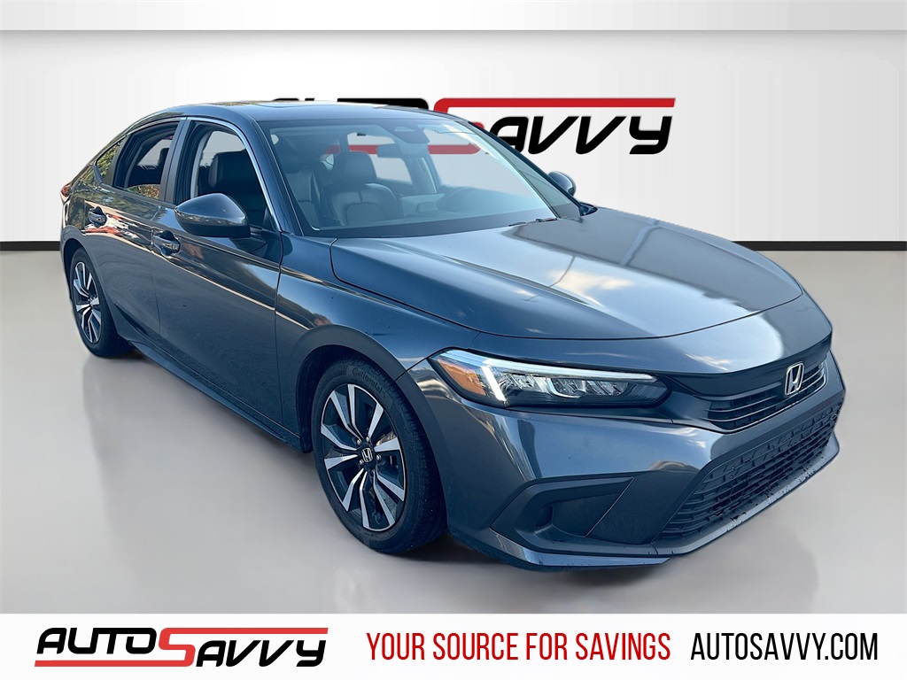 2024 Honda Civic EX-L Gray at Emmons Autoplex