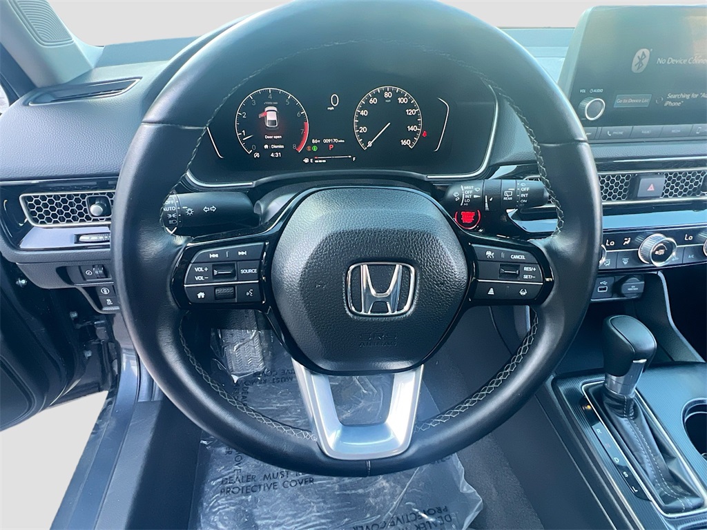 2024 Honda Civic EX-L Gray at Emmons Autoplex