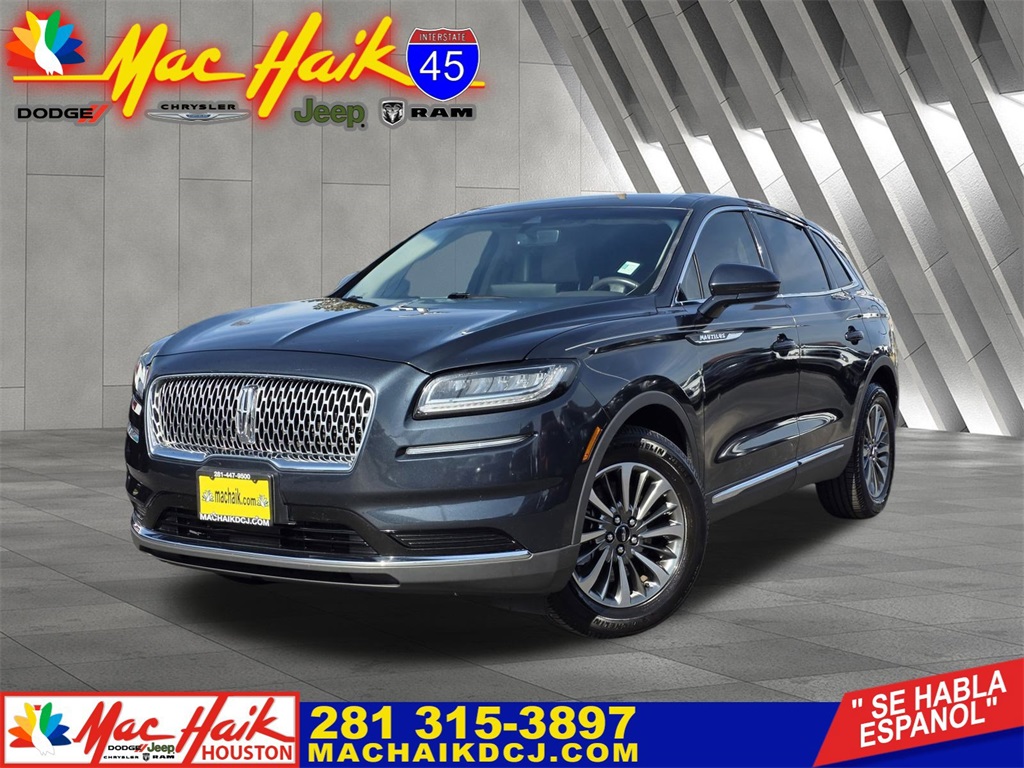 2021 Lincoln Nautilus Standard Blue at Bayway Cadillac Southwest