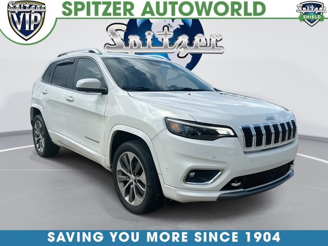 Pearl White Pearlcoat 2019 Jeep Cherokee SUV / Crossover Four-Wheel Drive 9-Speed Automatic