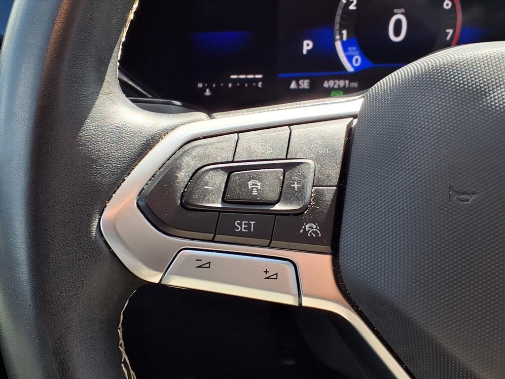 2023 Volkswagen Taos 1.5T SE White at DeMontrond Auto Country