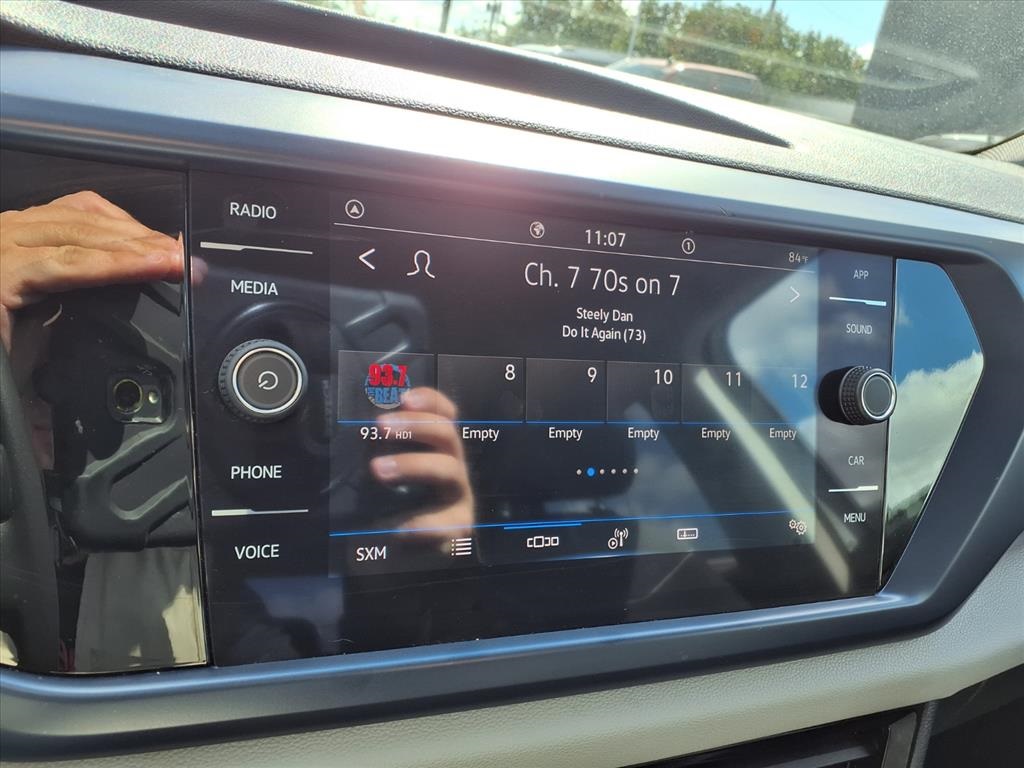 2023 Volkswagen Taos 1.5T SE White at DeMontrond Auto Country