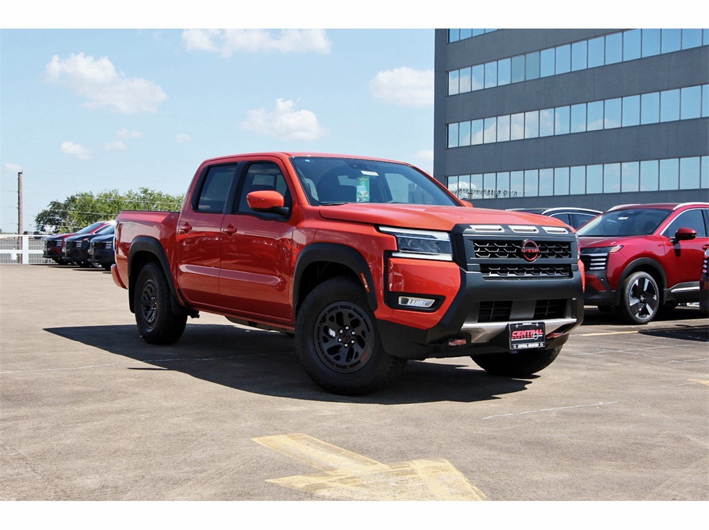 2025 Nissan Frontier PRO-X Orange at Bravo Nissan